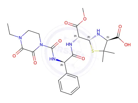 Chemical structure of Piperacillin Open-Ring Methyl Ester Impurity 1
