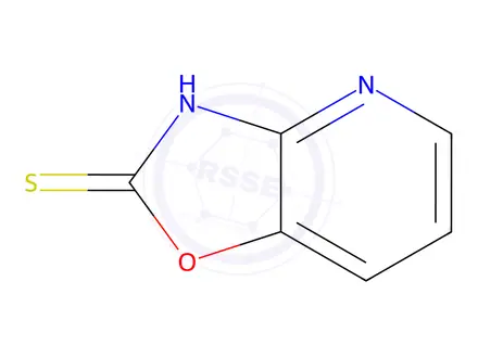 Chemical structure of Oxazolo[4,5-b]pyridine-2(3H)-thione