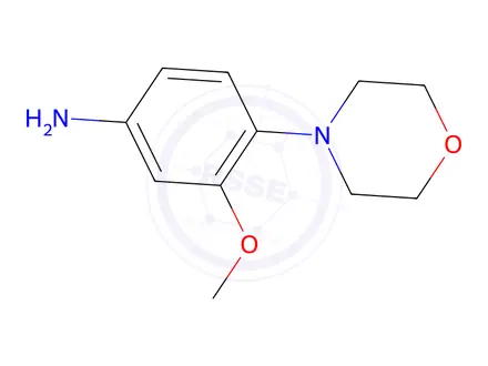 Chemical structure of (3-methoxy-4-morpholin-4-ylphenyl)amine