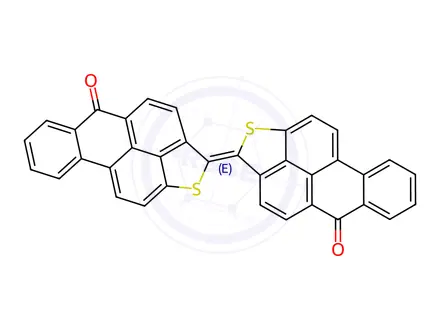Chemical structure of 2-(5-oxobenzo[4,5]phenaleno[1,9-bc]thien-2(5H)-ylidenebenzo[4,5]phenaleno[1,9-bc]thiophen-5(2H)-one