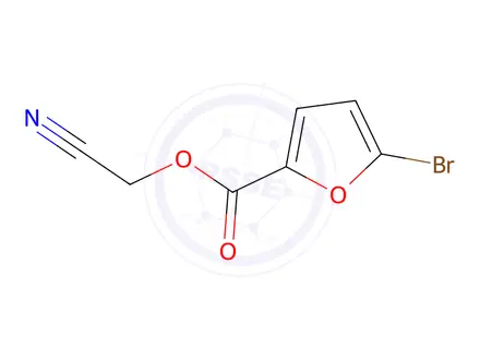 Chemical structure of Cyanomethyl 5-bromofuran-2-carboxylate