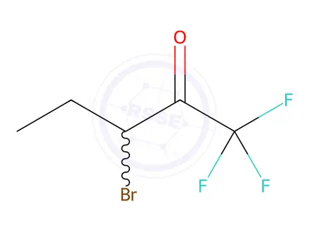 Chemical structure of 3-Bromo-1,1,1-trifluoropentan-2-one