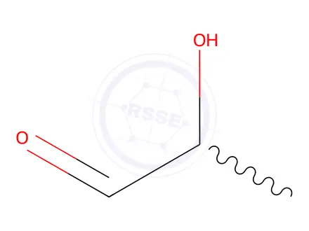 Chemical structure of 2-Hydroxypropanal