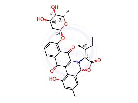 Chemical structure of Anthraquinone Impurity 13