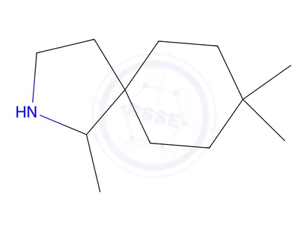 Chemical structure of 1,8,8-Trimethyl-2-azaspiro[4.5]decane