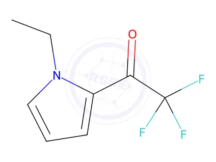 Chemical structure of 1-(1-Ethyl-1H-pyrrol-2-yl)-2,2,2-trifluoroethanone