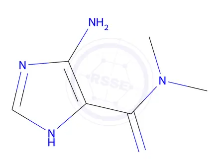 Chemical structure of 4-Amino-N,N-dimethyl-1H-imidazole-5-carboximidamide