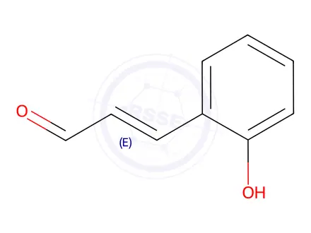 Chemical structure of 2-Hydroxycinnamaldehyde