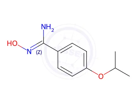 Chemical structure of N'-Hydroxy-4-isopropoxybenzimidamide