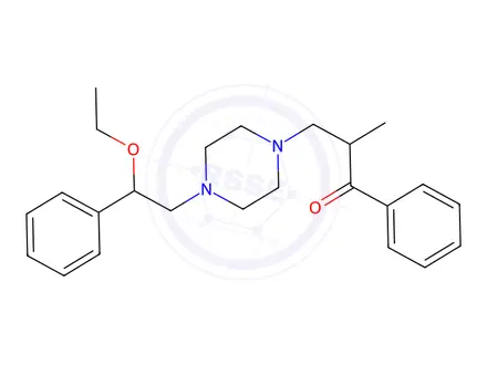 Chemical structure of Eprazinone