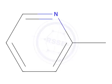 Chemical structure of 2-Picoline