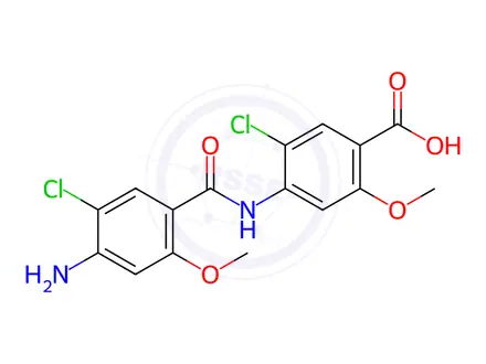 Chemical structure of Metoclopramide Impurity 142
