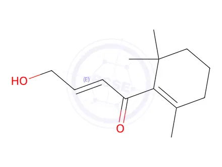 Chemical structure of 4-Hydroxy-Beta-damascone
