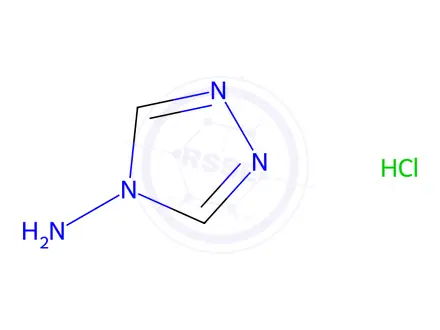 Chemical structure of 4-Amino-1,2,4-triazole Hydrochloride