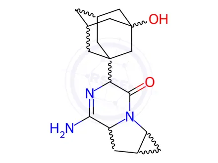 Chemical structure of Saxagliptin-d1 Keto Isomer