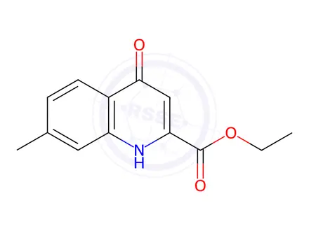 Chemical structure of Ethyl 7-methyl-4-oxo-1,4-dihydroquinoline-2-carboxylate