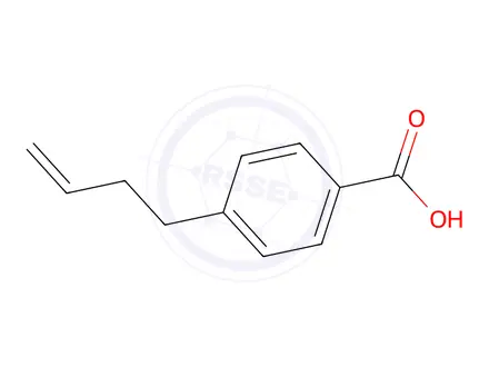 Chemical structure of 4-(3-BUTENYL)BENZOIC ACID