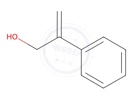 Chemical structure of 2-Phenylprop-2-en-1-ol
