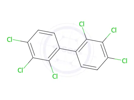 Chemical structure of PCB 128