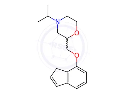 Chemical structure of Indeloxazine Hydrochloride Impurity 17