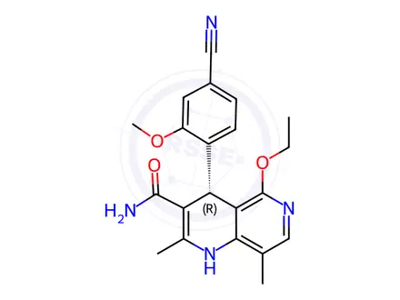 Chemical structure of Finerenone Impurity 2