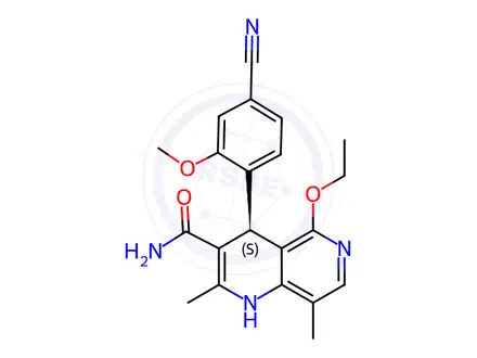 Chemical structure of Finerenone