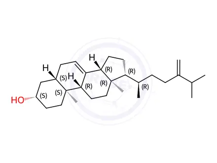 Chemical structure of Episterol