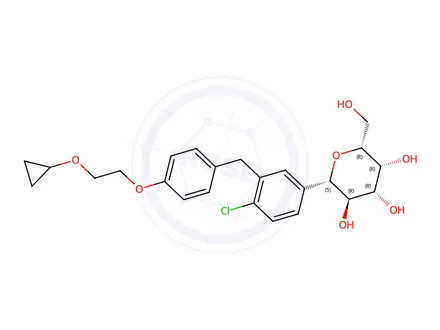 Chemical structure of Bexagliflozin Impurity 71
