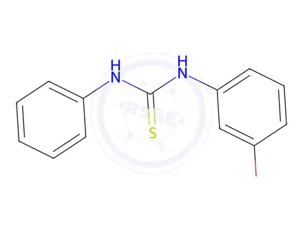 Chemical structure of 3-(3-Hydroxyphenyl)-1-phenylthiourea