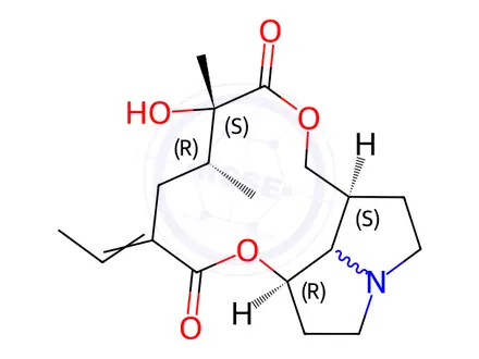 Chemical structure of Ligularinine