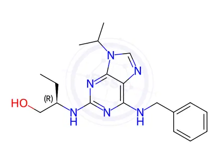 Chemical structure of Roscovitine