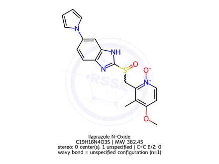 Chemical structure of Ilaprazole Impurity 9