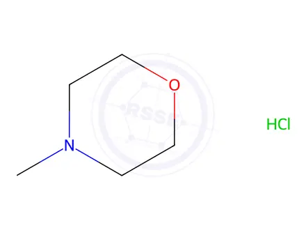 Chemical structure of 4-Methylmorpholine hydrochloride