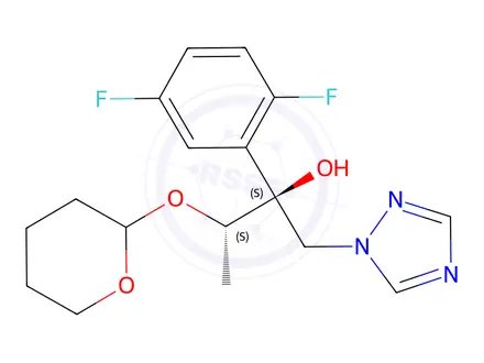 Chemical structure of Isavuconazole impurity 67