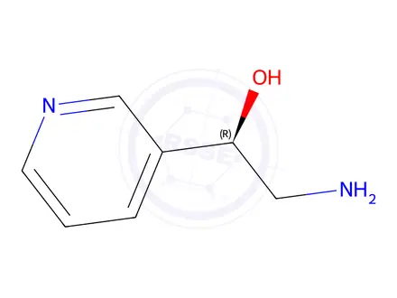 Chemical structure of (R)-2-AMino-1-(pyridin-3-yl)ethanol hydrochloride
