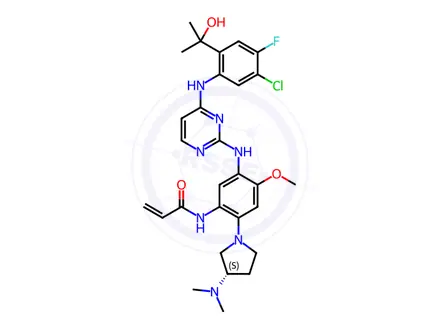 Chemical structure of Sunvozertinib S Isomer