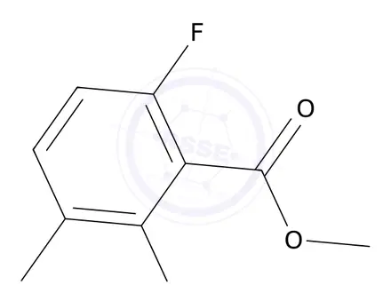 Chemical structure of Methyl 2-bromo-6-fluoro-3-methylbenzoate