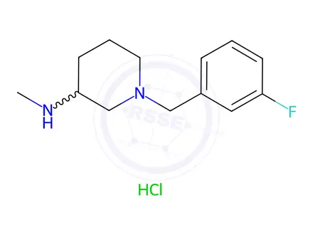 Chemical structure of 2-(4-Chloro-benzyloxymethyl)-piperidine hydrochloride