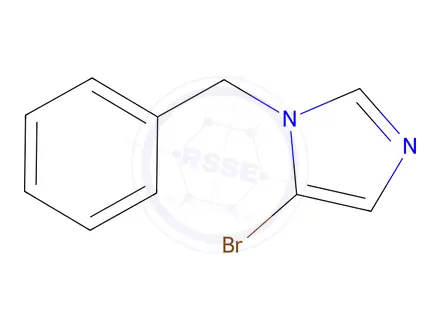Chemical structure of 1-Benzyl-5-bromo-1H-imidazole