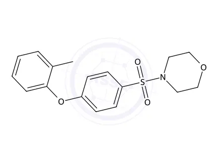 Chemical structure of 4-((4-(o-Tolyloxy)phenyl)sulfonyl)morpholine