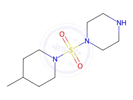 Chemical structure of 1-(4-Methyl-piperidine-1-sulfonyl)-piperazine