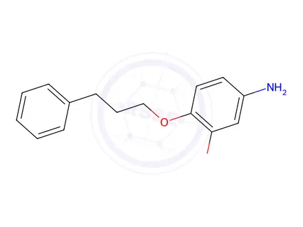 Chemical structure of 3-Methoxy-4-(3-phenylpropoxy)aniline