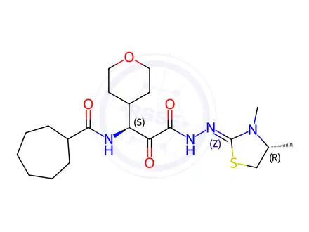 Chemical structure of ONO 5334