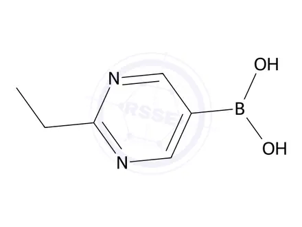 Chemical structure of (2-Ethylpyrimidin-5-yl)boronic acid