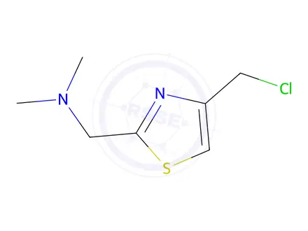 Chemical structure of 1-(4-(Chloromethyl)thiazol-2-yl)-N,N-dimethylmethanamine