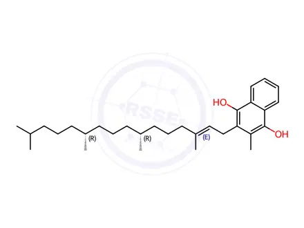 Chemical structure of Vitamin K1 Impurity 243