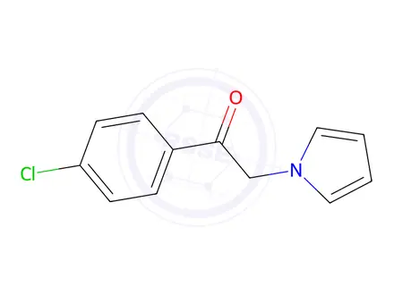 Chemical structure of 1-(4-Chlorophenyl)-2-(1H-pyrrol-1-yl)ethanone