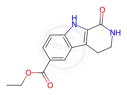Chemical structure of Ethyl 1-oxo-2,3,4,9-tetrahydro-1H-pyrido[3,4-b]indole-6-carboxylate