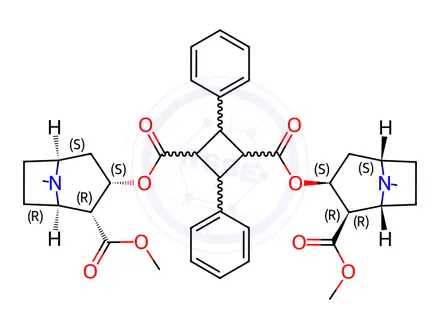 Chemical structure of Cocaine Hydrochloride Impurity 2(Cocaine Hydrochloride EP Impurity B)(α-Truxilline)