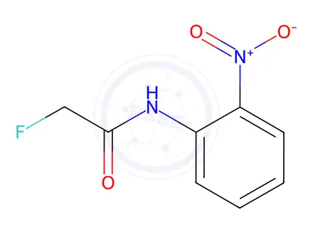 Chemical structure of 2-Fluoro-2'-nitroacetanilide
